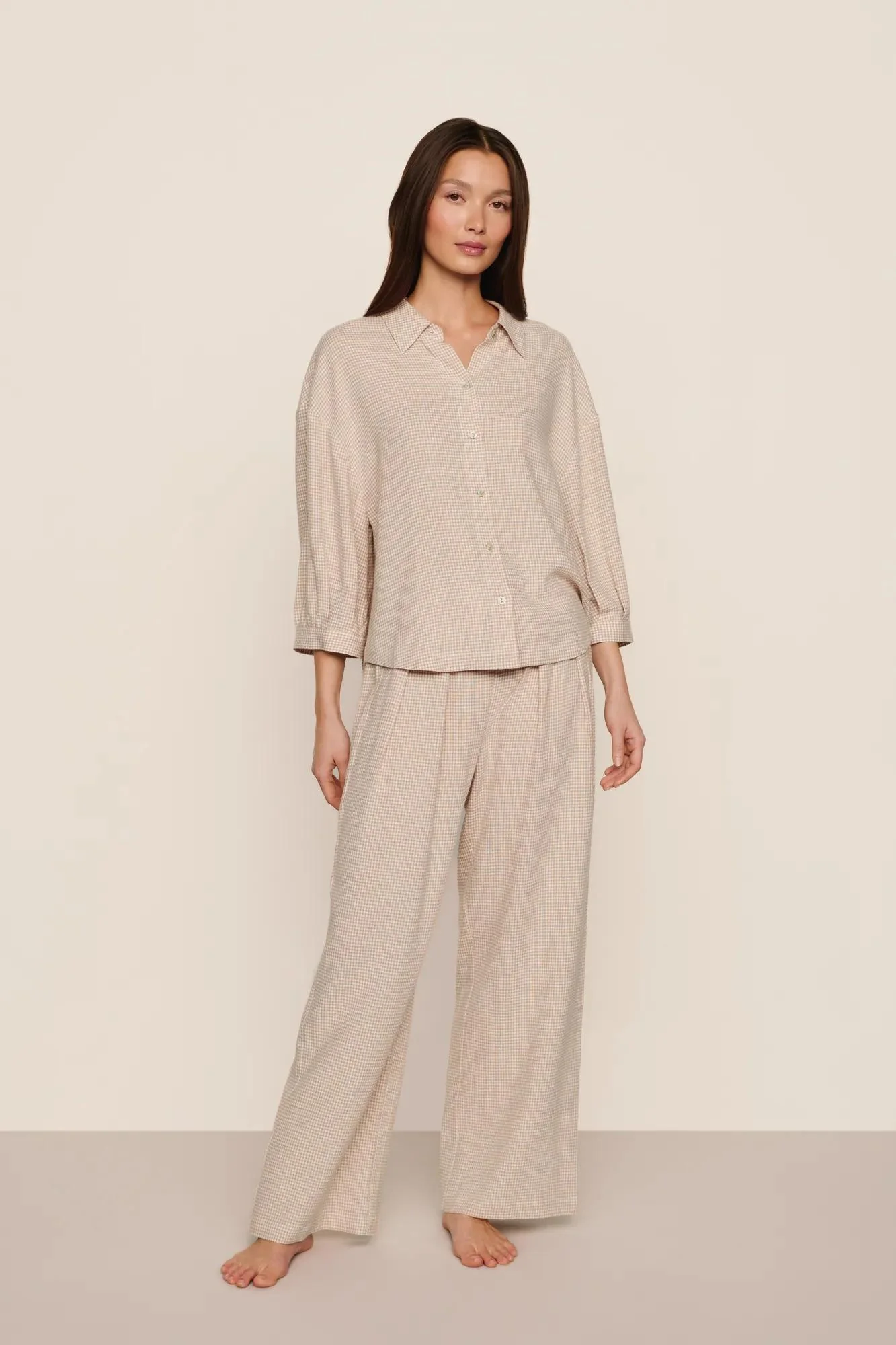 sibling_linen_blend_relax_qtr_top